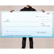 Custom Economy Giant Checks 30 X 60 Inch | https://www.bestnamebadges.com
