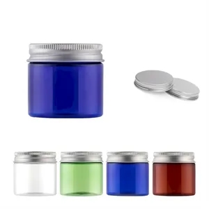 PET Wide Mouth Jar with Aluminum Lid