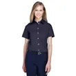 Devon & Jones Ladies' Crown Woven Collection™ Solid Broad... | https://www.bestnamebadges.com