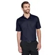 Devon & Jones CrownLux Performance™ Men's Plaited Polo | https://www.bestnamebadges.com