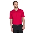 Devon & Jones CrownLux Performance™ Men's Plaited Polo | https://www.bestnamebadges.com