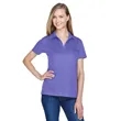 Devon & Jones CrownLux Performance™ Ladies' Plaited Polo | https://www.bestnamebadges.com