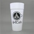Custom 24 Oz. Foam Cups | https://www.bestnamebadges.com