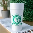 Custom 24 Oz. Foam Cups | https://www.bestnamebadges.com