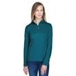 Devon & Jones Ladies' DRYTEC20™ Performance Quarter-Zip | https://www.bestnamebadges.com