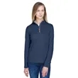 Devon & Jones Ladies' DRYTEC20™ Performance Quarter-Zip | https://www.bestnamebadges.com