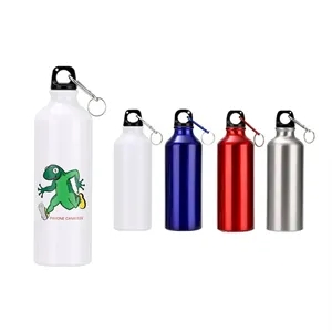 Aluminum Water Bottle with Carabiner