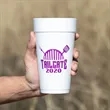 Custom 20 Oz. Foam Cups | https://www.bestnamebadges.com