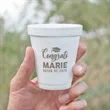 Custom 6 Oz. Foam Cups | https://www.bestnamebadges.com