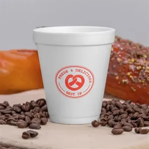 Custom 8 Oz. Foam Cups