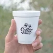 Custom 8 Oz. Foam Cups | https://www.bestnamebadges.com