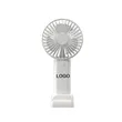 Custom Quiet Portable Handheld USB Fan | https://www.bestnamebadges.com