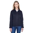 Devon & Jones Ladies' Bristol Full-Zip Sweater Fleece Jacket | https://www.bestnamebadges.com
