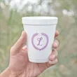 Custom 10 Oz. Foam Cups | https://www.bestnamebadges.com