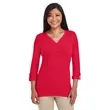 Devon & Jones Ladies' Perfect Fit™ Y-Placket Convertible ... | https://www.bestnamebadges.com