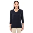 Devon & Jones Ladies' Perfect Fit™ Bracelet-Length V-Neck... | https://www.bestnamebadges.com