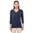 Devon & Jones Ladies' Perfect Fit™ Bracelet-Length V-Neck... | https://www.bestnamebadges.com