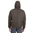 Berne Men's Highland Washed Cotton Duck Hooded Jacket | https://www.bestnamebadges.com