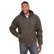 Berne Men's Highland Washed Cotton Duck Hooded Jacket | https://www.bestnamebadges.com