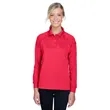 Harriton Ladies' Advantage Snag Protection Plus Long-Slee... | https://www.bestnamebadges.com