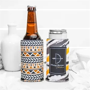 Full Color Collapsible SLIM Can Coolers