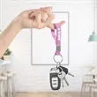 Custom Printed Wristband Keychains | https://www.bestnamebadges.com