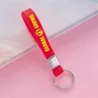 Custom Printed Wristband Keychains | https://www.bestnamebadges.com