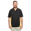 Harriton Men's Tall Flash Snag Protection Plus IL Colorbl... | https://www.bestnamebadges.com