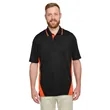 Harriton Men's Tall Flash Snag Protection Plus IL Colorbl... | https://www.bestnamebadges.com