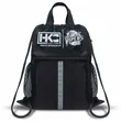 Drawstring Sports Backpack Bags With Bottle Holders | https://www.bestnamebadges.com