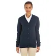Harriton Ladies' Pilbloc™ V-Neck Button Cardigan Sweater | https://www.bestnamebadges.com