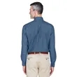 Harriton Men's Tall 6.5 Oz. Long-Sleeve Denim Shirt | https://www.bestnamebadges.com