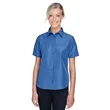 Harriton Ladies' Key West Short-Sleeve Performance Staff ... | https://www.bestnamebadges.com