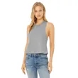 Bella + Canvas Ladies' Racerback Cropped Tank | https://www.bestnamebadges.com
