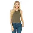 Bella + Canvas Ladies' Racerback Cropped Tank | https://www.bestnamebadges.com