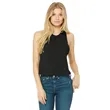 Bella + Canvas Ladies' Racerback Cropped Tank | https://www.bestnamebadges.com