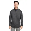 Harriton Men's Advantage IL Long-Sleeve Workshirt | https://www.bestnamebadges.com