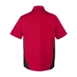 Harriton Men's Flash IL Colorblock Short Sleeve Shirt | https://www.bestnamebadges.com