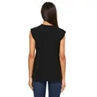 Bella + Canvas Ladies' Flowy Muscle T-Shirt With Rolled Cuff | https://www.bestnamebadges.com