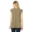 Bella + Canvas Ladies' Flowy Muscle T-Shirt With Rolled Cuff | https://www.bestnamebadges.com