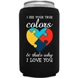 Neoprene Collapsible Can Coolers | https://www.bestnamebadges.com
