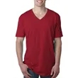 Next Level Apparel Men's Cotton V | https://www.bestnamebadges.com