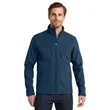 Eddie Bauer Shaded Crosshatch Soft Shell Jacket. | https://www.bestnamebadges.com
