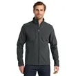 Eddie Bauer Shaded Crosshatch Soft Shell Jacket. | https://www.bestnamebadges.com