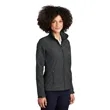 Eddie Bauer Women's Shaded Crosshatch Soft Shell Jacket. | https://www.bestnamebadges.com