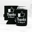 Premium Foam Collapsible Coolies | https://www.bestnamebadges.com