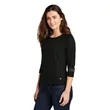 New Era Women's Tri-Blend 3/4-Sleeve Tee | https://www.bestnamebadges.com