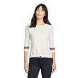 New Era Women's Tri-Blend 3/4-Sleeve Tee | https://www.bestnamebadges.com