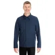 North End Men's Edge Soft Shell Jacket With Fold-Down Collar | https://www.bestnamebadges.com