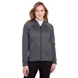 North End Ladies Flux 2.0 Full-Zip Jacket | https://www.bestnamebadges.com